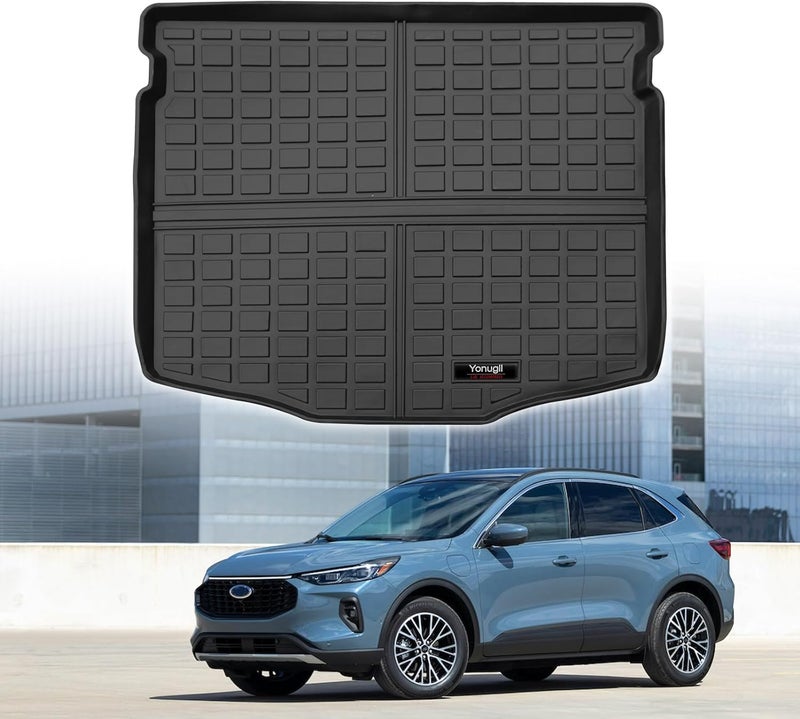 Yonugli Custom for 2020-2025 2026 Ford Escape Cargo Mats Trunk Liner All Weather TPE Protection Mat Accessories (for 2020-2026 Ford Escape) - Image 1